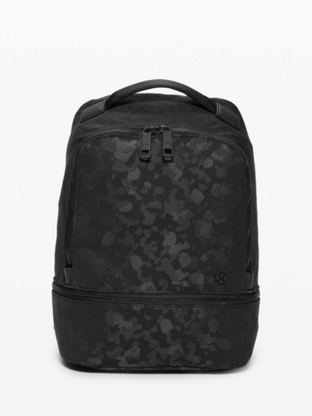 Lululemon City Adventure Black Patterned Backpack - 17L